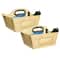 Teacher Created Resources® Burlap Design Storage Caddy, 2ct.